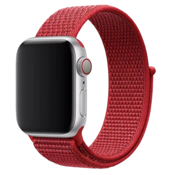 Pulseira para Apple Watch (44mm) - Nylon Vermelho