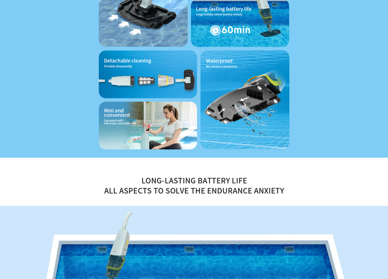 Aspirador Piscina Lydsto S1