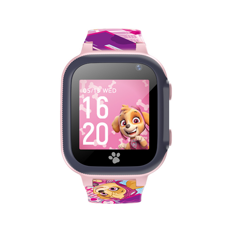 Smartwatch Infantil Patrulha Pata KW-60 - Rosa (Skye)