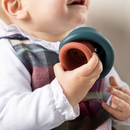 Educational Toy "Stacking Cups - Set of 7 Stackable Cups" in Silicone