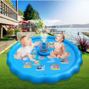 Tapete Insuflável Infantil com Fonte de Água