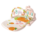 Tapete de Atividades para Bebé com Piano Musical - Coelhinho Rosa