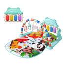 Tapete de Atividades para Bebé com Piano Musical - Ursinho Azul