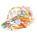 Tapete de Atividades para Bebé com Piano Musical - Ursinho Rosa