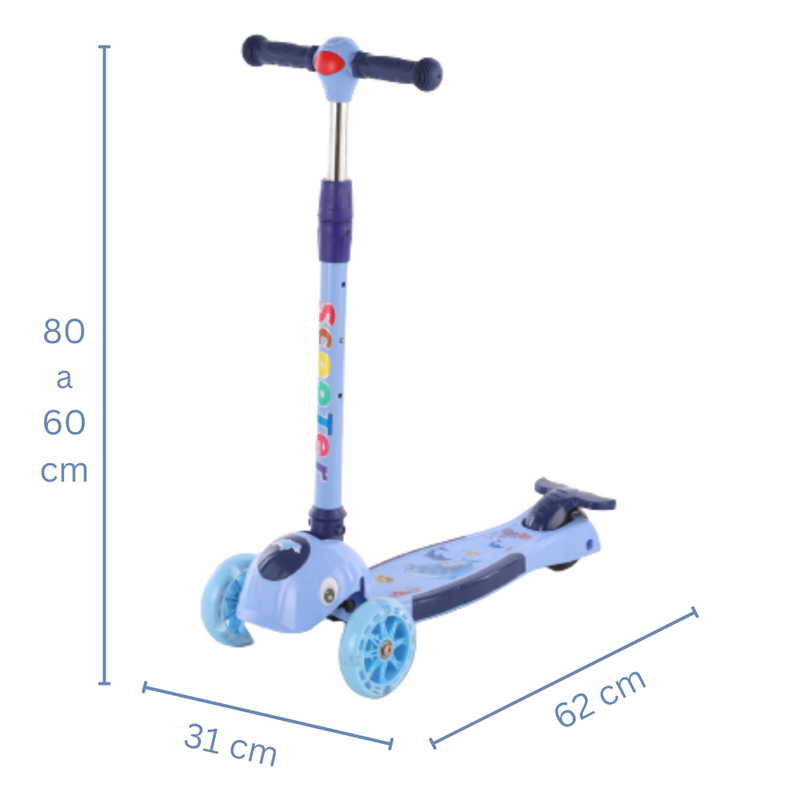 Mini scooter BLUE