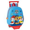 Mochila com Trolley 3D Patrulha Pata (Patrulha Pata - 32 cm)