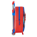 Mochila com Trolley 3D Spiderman (Spiderman - 32 cm)