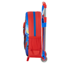 Mochila com Trolley 3D Spiderman (Spiderman - 32 cm)