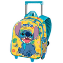 Mochila com Trolley 3D Grumpy Stitch (Lilo & Stitch  - 34 cm)