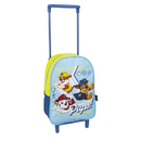 Mochila com Trolley Patrulha Pata (Patrulha Pata- 29 cm)