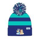 Conjunto Gorro+Luvas+Gola Bluey e Bingo (Bluey) (Tamanho Único)