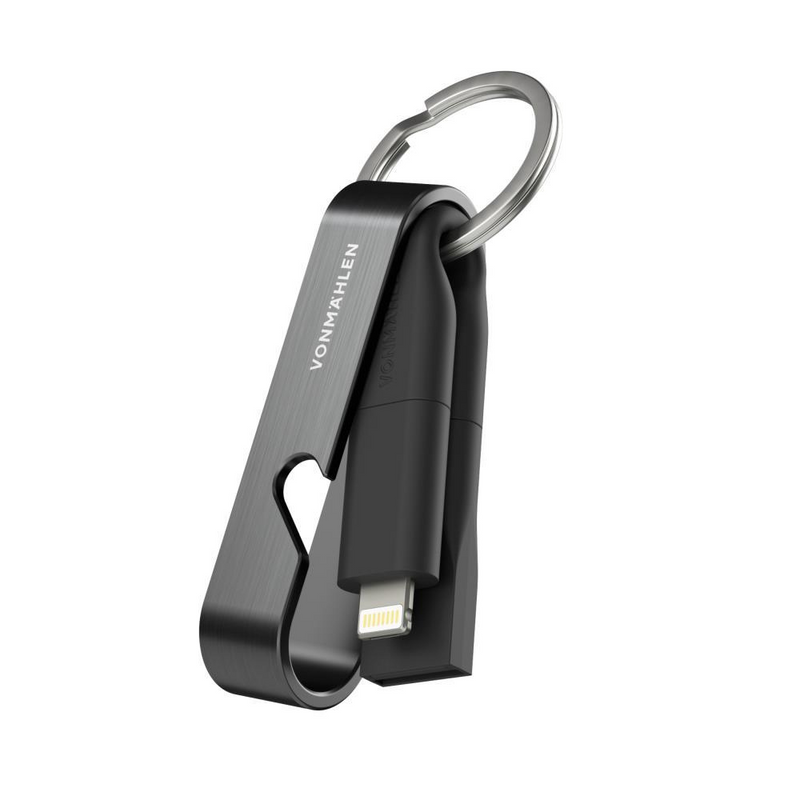 Cabo Multifunções High Six (USB-C - Micro USB - Lightning) - Preto