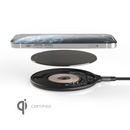 Carregador QI Wireless Aura - Preto