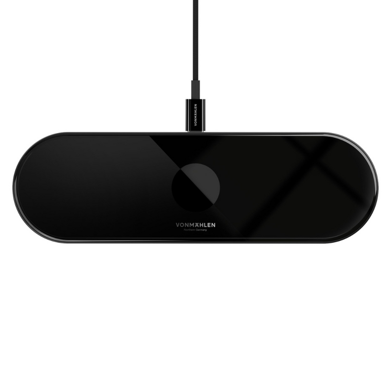 Carregador Wireless 3 em 1 Aura Home - Preto