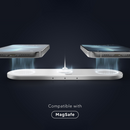 Aura Home 3-in-1 Wireless Charger – White