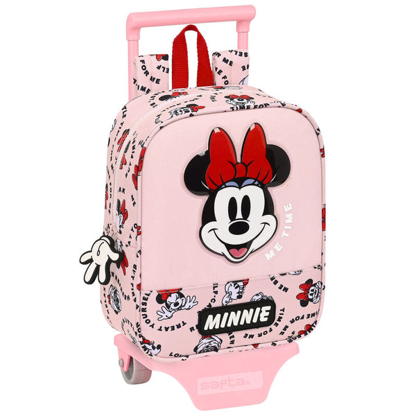 Mochila com Trolley Minnie Mouse "Me Time" (Disney - 27 cm)