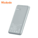 Banco de energia magnético 10000mah - Cinza