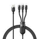 3 em 1 Thunder 1,2 m - CA/8790 Preto