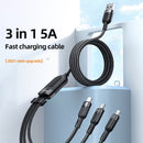 3 em 1 Thunder 1,2 m - CA/8790 Preto
