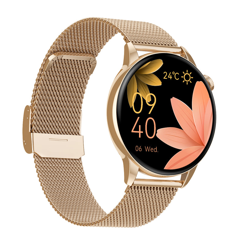 Smartwatch PW01 Gold/Pink