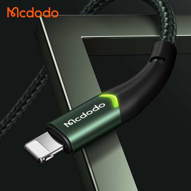 Lightning cable 1.8m - CA/7844 Green