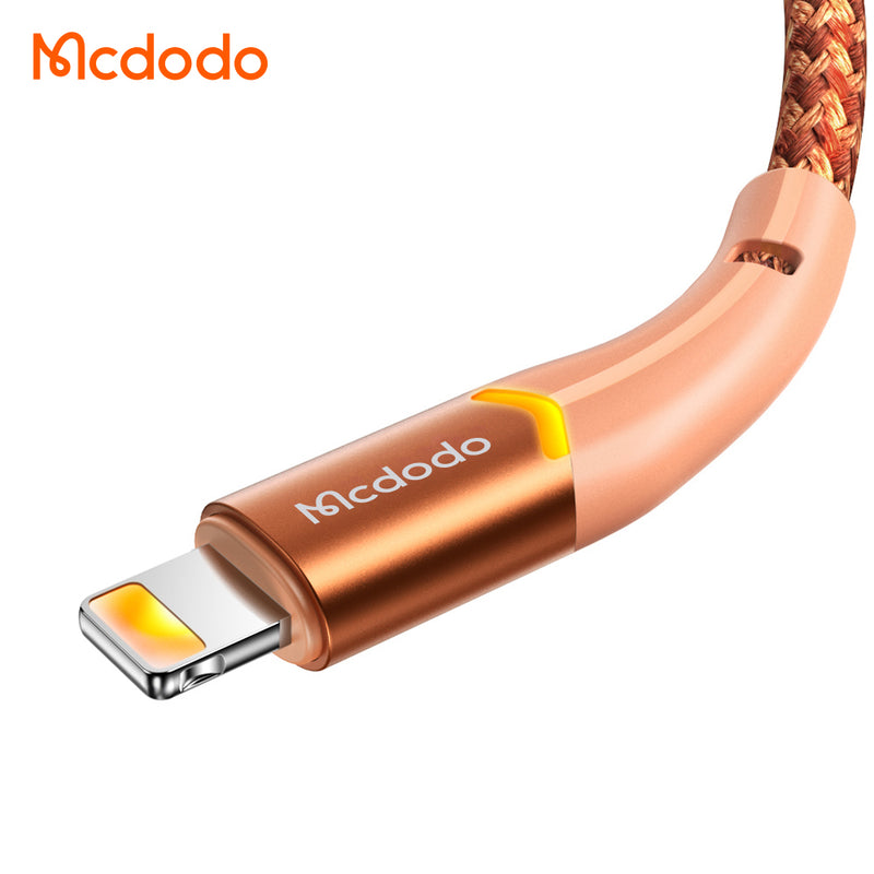 Lightning cable 1.2m - CA/7842 Orange