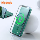 Banco de energia magnético 10000mah - Verde