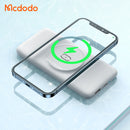 Banco de energia magnético 20000mah cinza