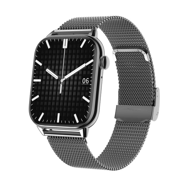 Smartwatch PW11 Black Steel