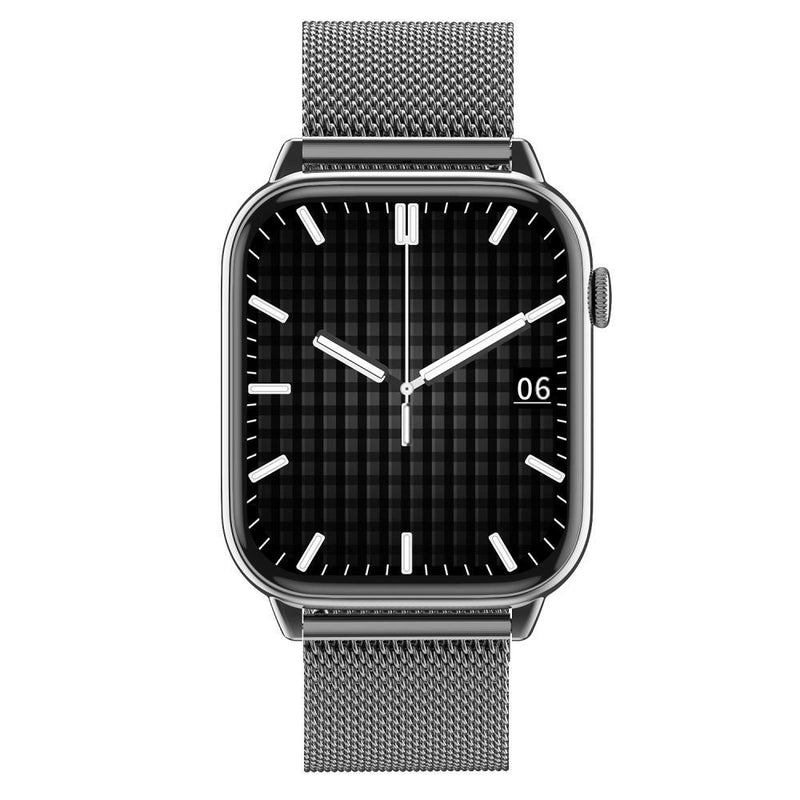 Smartwatch PW11 Black Steel