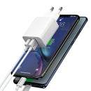 Conjunto de viagem carregador + luz CH/6720