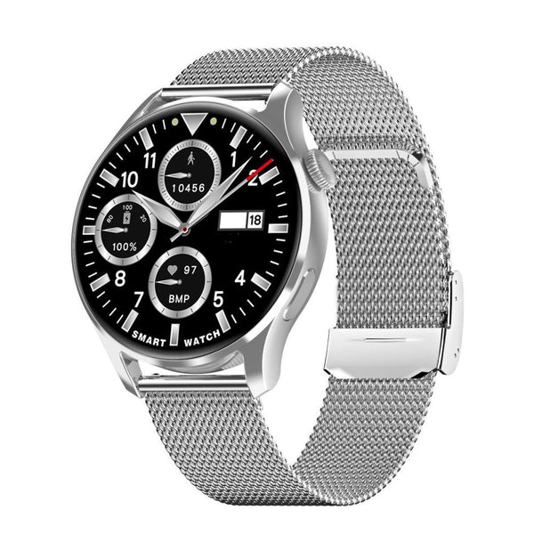 Smartwatch HD3 - silver steel