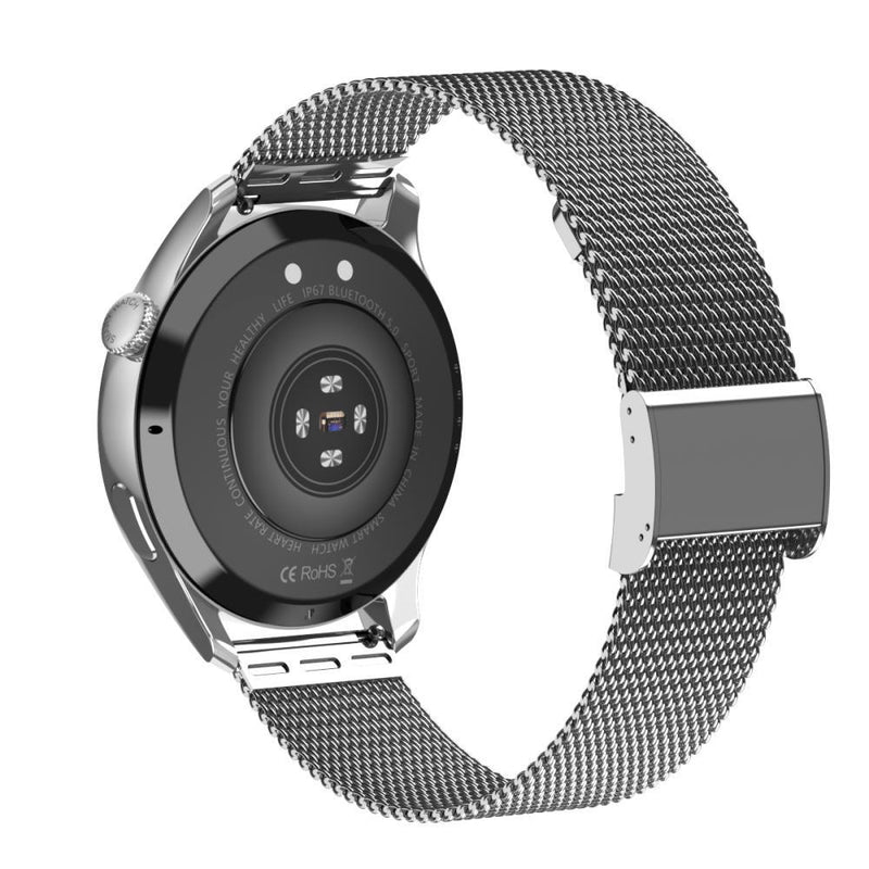 Smartwatch HD3 - Aço Prateado