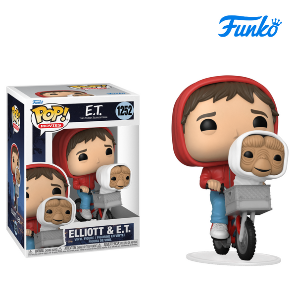 Funko POP! Elliot & E.T. (E.T. The Extra-Terrestrial) 1252