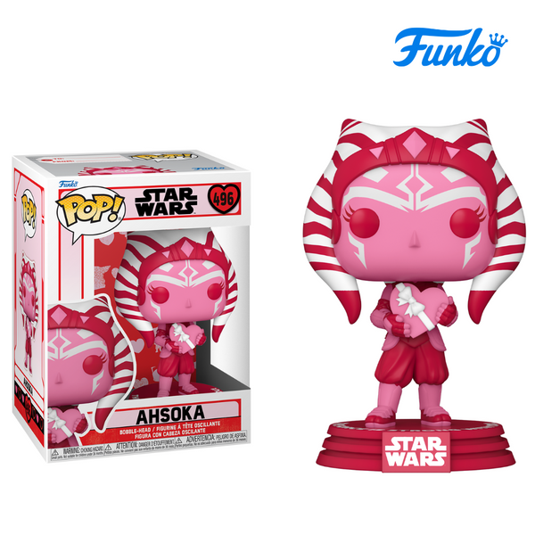 Funko POP! Ahsoka (Star Wars- Valentines Day) 496