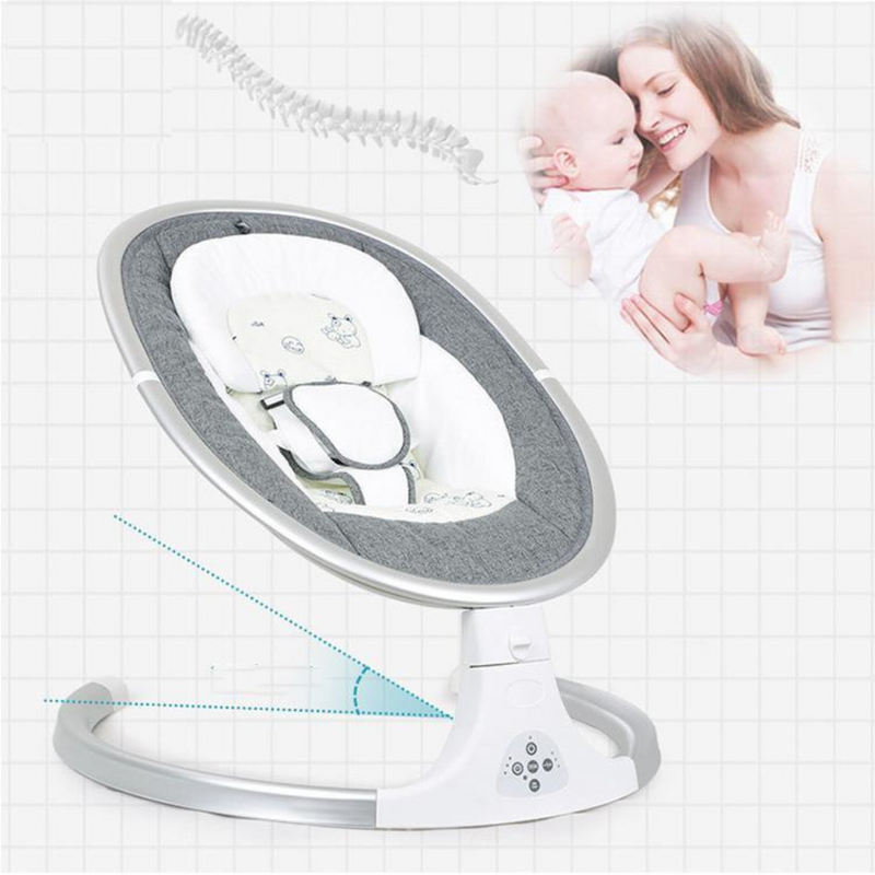 Venda Cadeira de balanço para bebê elétrica Bioby Cadeiras de balanço para  bebê com cinco modos de balanço Bluetooth Música Controle Remoto  Espreguiçadeira de bebê - Banggood Portugal Mobile